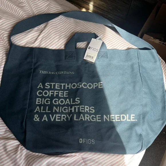 Fig dark Harbor tote - Picture 1 of 1